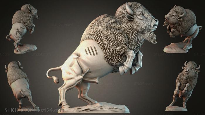 Animal figurines (STKJI_011215) 3D models for cnc
