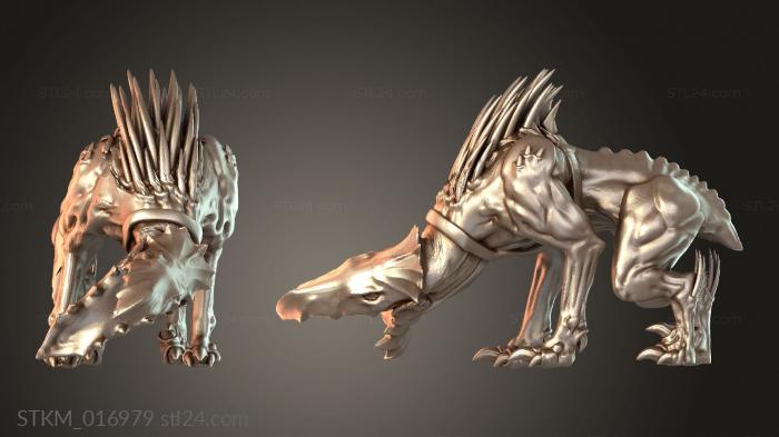 Additional Cannibal Chicken Companion with Ouch Puppies and Wild Hound