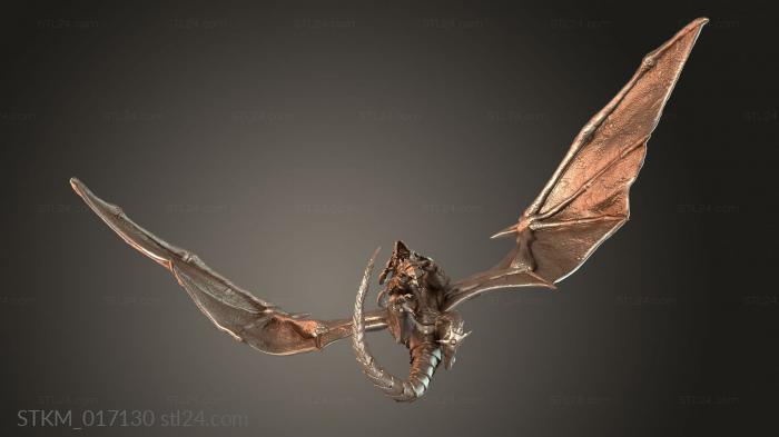 Ancient Green Dragon Mounted Keyed
