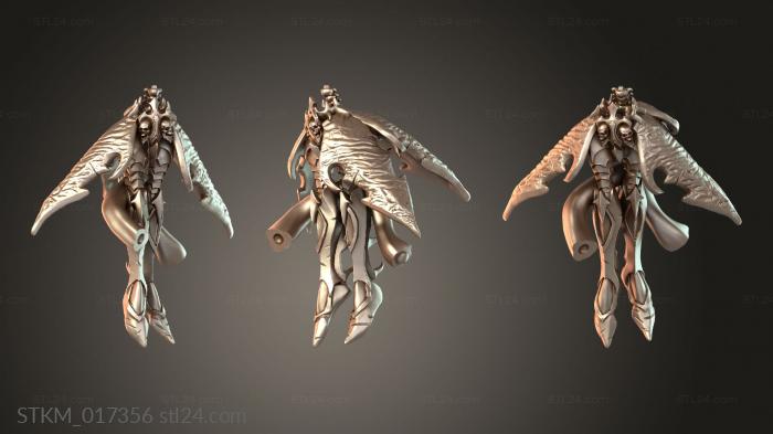 Статуэтки герои, монстры и демоны (Аватар Духа Смерти, STKM_017356) 3D модель для ЧПУ станка