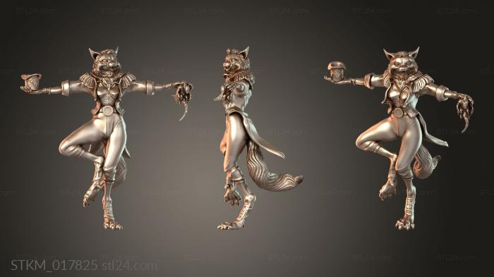 Cat Folk Magician Greetings
