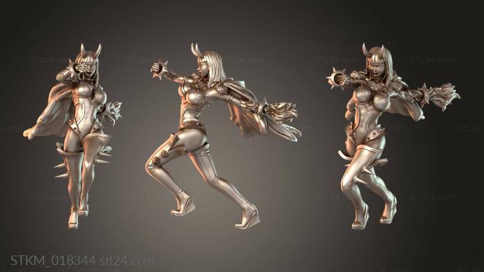 Demonic Winged Succubus Attacking