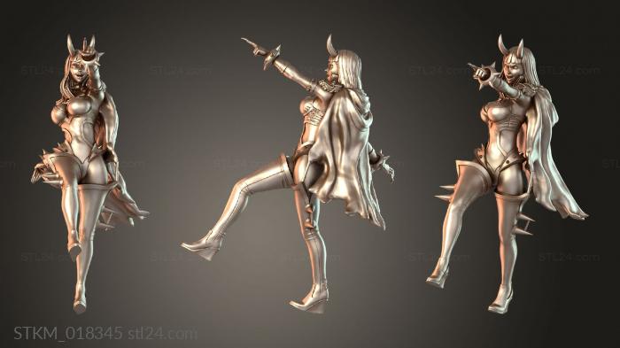 Demonic Winged Succubus Pointing