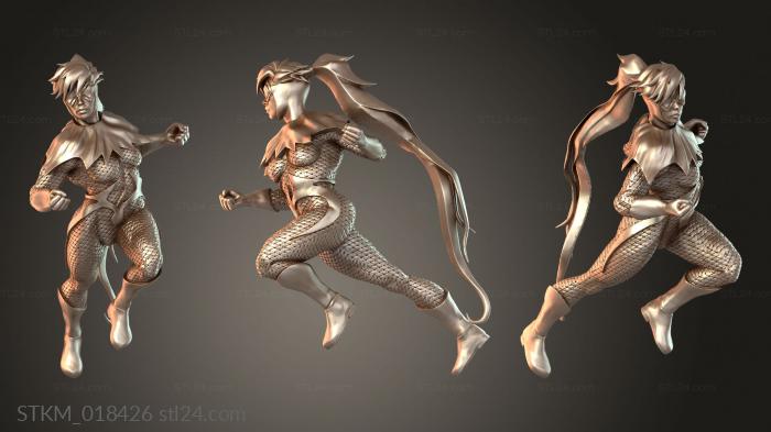 Figurines heroes, monsters and demons (Dove with Texture A, STKM_018426) 3D models for cnc