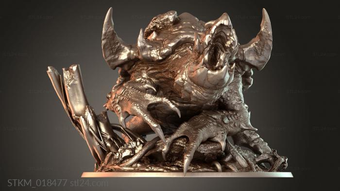 Dragon Turtle Roaring