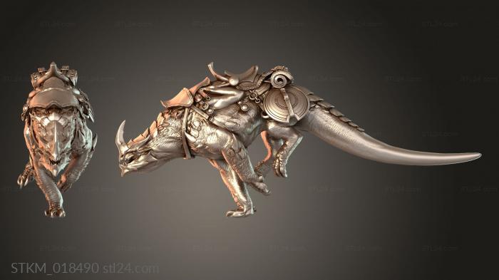 Dragonborn Mount with Saddle