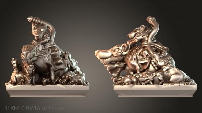Eastern Skaven Squeek Herd Square
