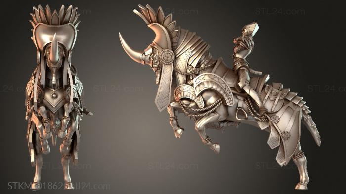 Egyptian Mount with Banner Drape