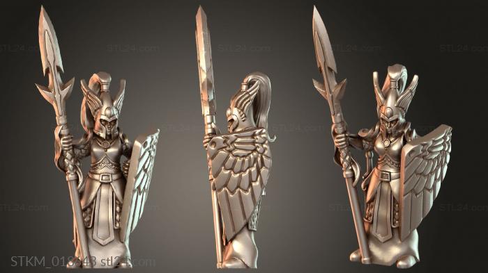 Elf Spear and Shield Guard