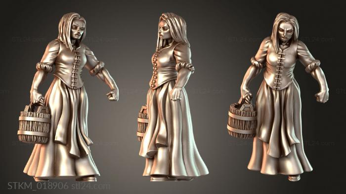 Female Bucket Golem