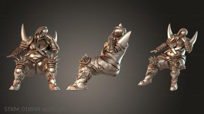 Fierce Orcs and Naarga Ravagers