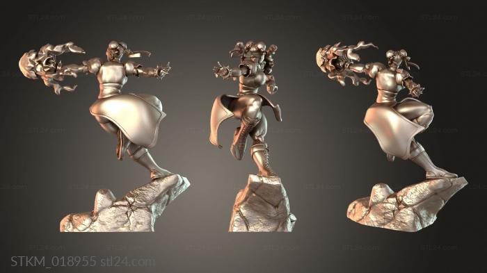 Figurines heroes, monsters and demons (Figure Boot Solo, STKM_018955) 3D models for cnc