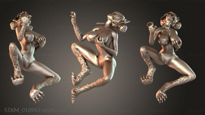 Figurine Fox Girl Tail