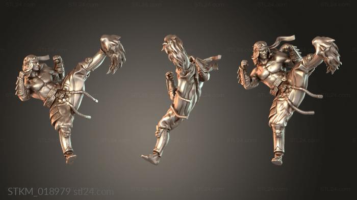 Fire Style Kung Fu Master Kickstrike