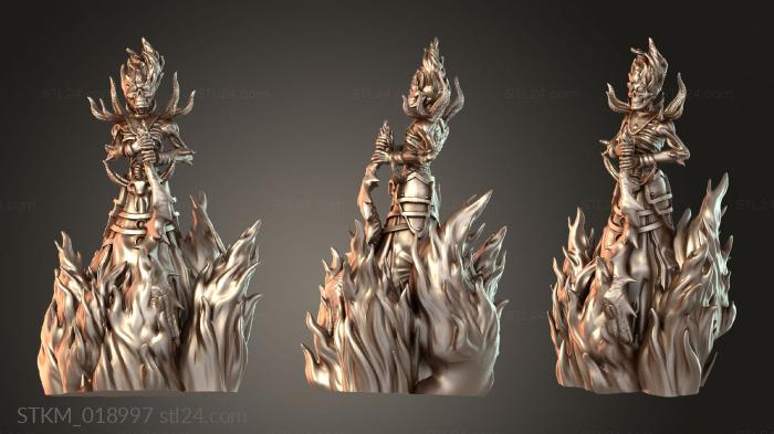 Flame Lich Resurrection Mage