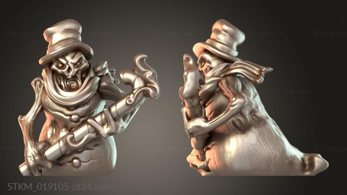 Figurines heroes, monsters and demons (Frosty Soul Reaver, STKM_019105) 3D models for cnc