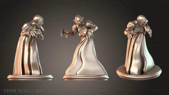 Figurines heroes, monsters and demons (Ghast Ghoul Female Form, STKM_019253) 3D models for cnc