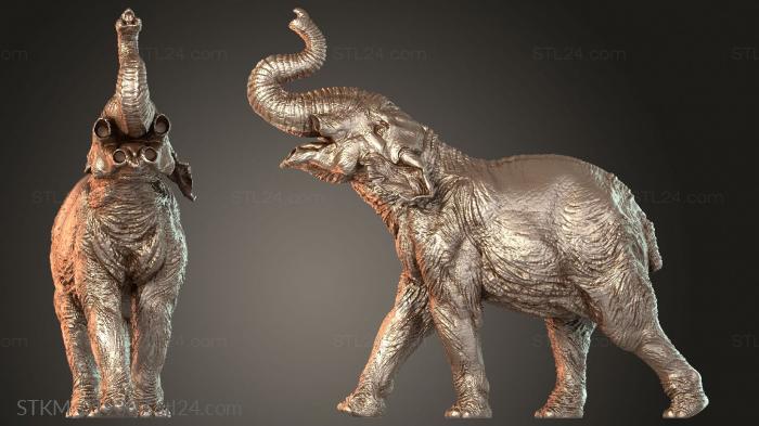 Giant Elephant Armored Behemoth