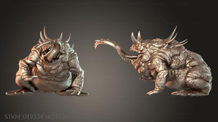 Giant Toad Rampaging