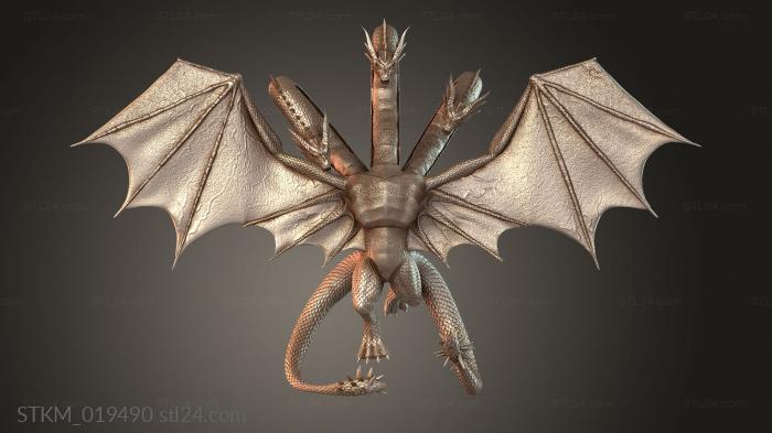 Дисплей Godzilla King Ghidorah
