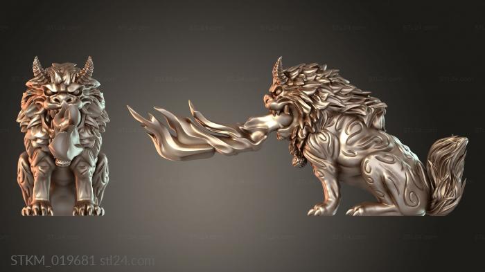 Guardian Fu Dog Firebreath