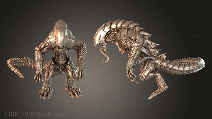 Figurines heroes, monsters and demons (Hound Tindalos Standing, STKM_019960) 3D models for cnc