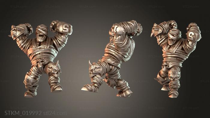 Human and Orc mummy ps