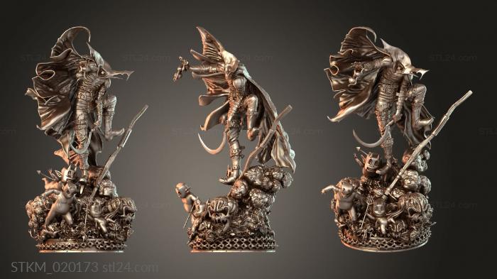 Figurines heroes, monsters and demons (Jack Statue, STKM_020173) 3D models for cnc