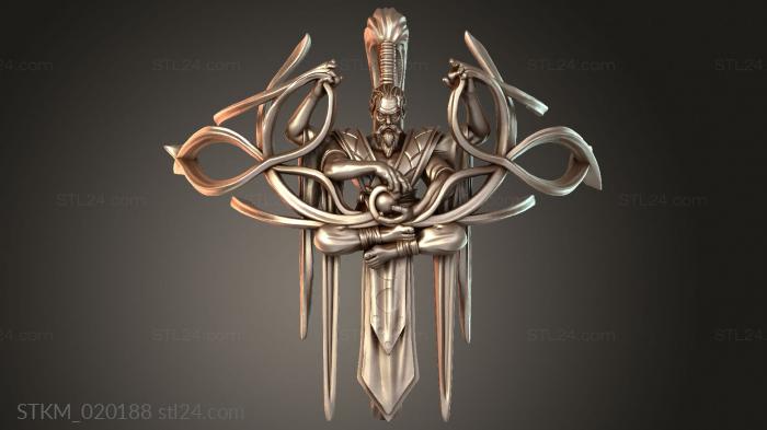Figurines heroes, monsters and demons (Japan Miran Mage Illusionist, STKM_020188) 3D models for cnc
