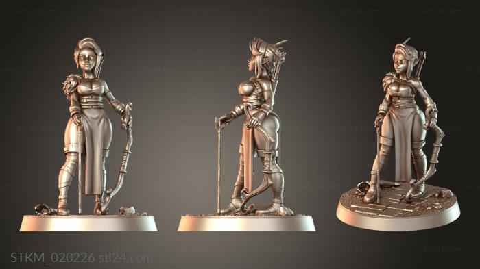 Figurines heroes, monsters and demons (Jiggly Stix, STKM_020226) 3D models for cnc