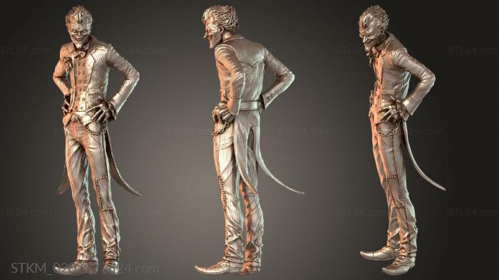 Figurines heroes, monsters and demons (Joker One, STKM_020253) 3D models for cnc