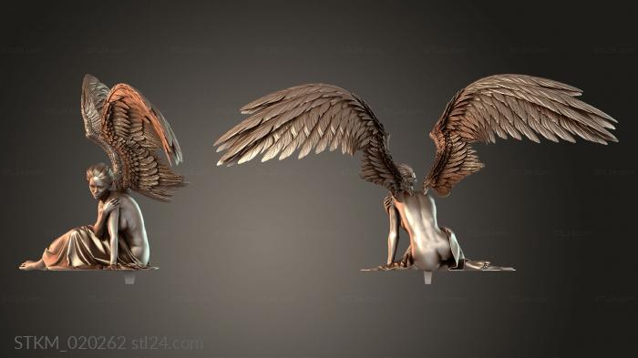 Figurines heroes, monsters and demons (Judgement Angelic Mary NSFW, STKM_020262) 3D models for cnc