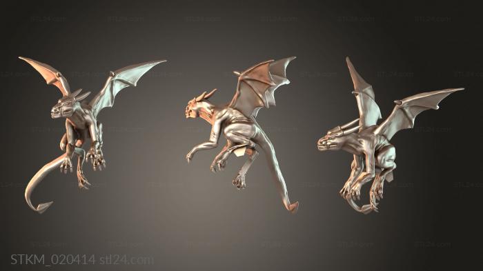 Figurines heroes, monsters and demons (Kitty Pryde, STKM_020414) 3D models for cnc
