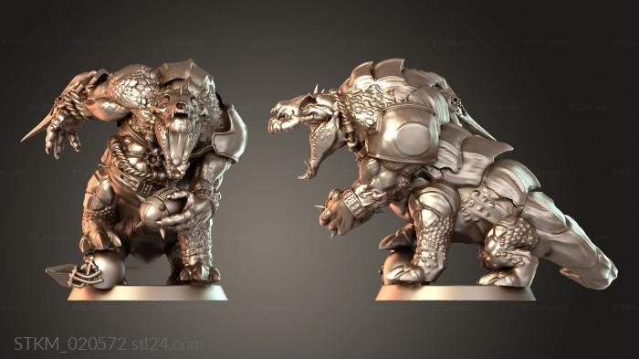 Lizardmen Star Player Zoat