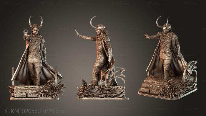 Loki God Statue