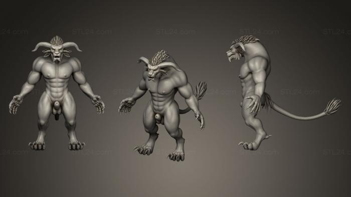 Figurines heroes, monsters and demons (Garro Facebreaker 2, STKM_0208) 3D models for cnc