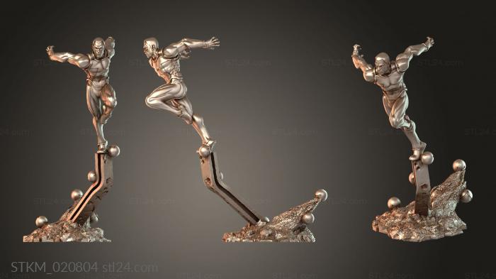 Figurines heroes, monsters and demons (Marvel Terrific, STKM_020804) 3D models for cnc