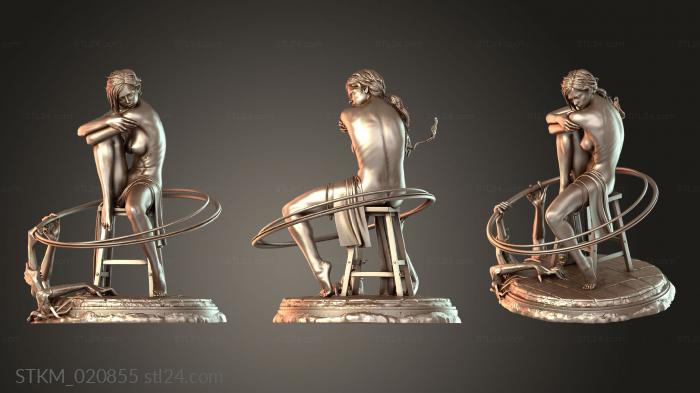 Figurines heroes, monsters and demons (Megha Numinous, STKM_020855) 3D models for cnc