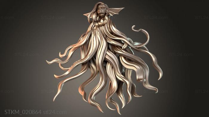 Figurines heroes, monsters and demons (Mermaid Infiltrator, STKM_020864) 3D models for cnc