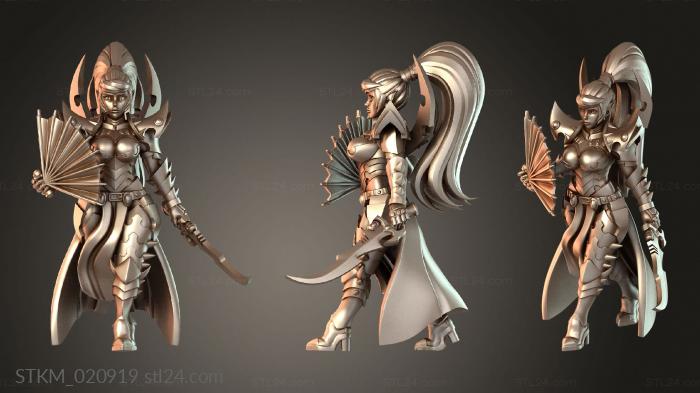 Minigames Space Elf Archon Anime Figurine