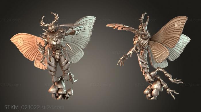 Moth Man Attacking