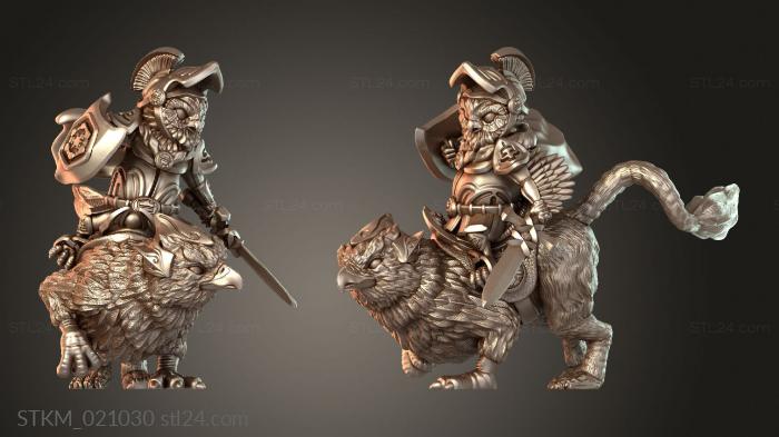 Mounted Gryphon