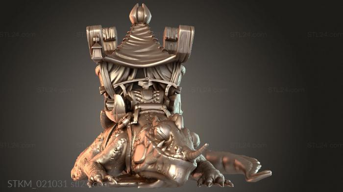 Mounted Lizard Mount B