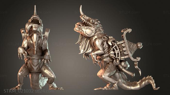 Mounted Lizard Mount C