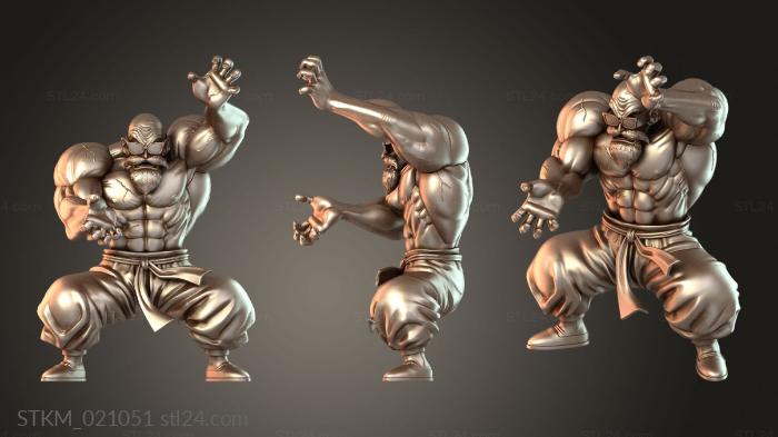 Muscle Master Roshi Sculpture Legendary