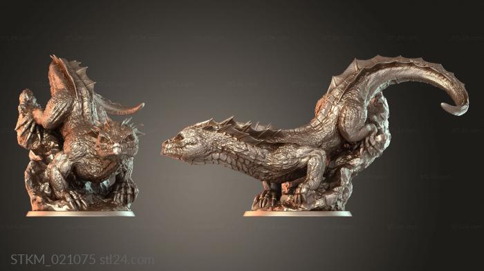 Naked Giant Lizard
