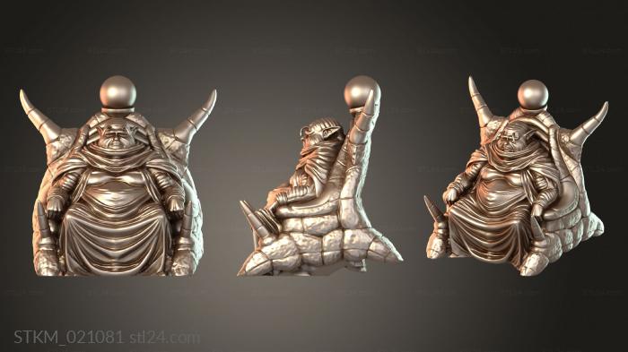 Figurines heroes, monsters and demons (Namek, STKM_021081) 3D models for cnc