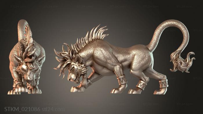 Figurines heroes, monsters and demons (Nanokor, STKM_021086) 3D models for cnc