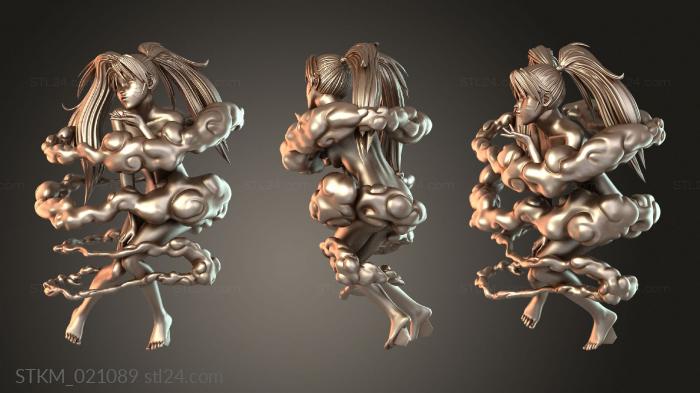 Figurines heroes, monsters and demons (Naruto Sexy Jutsu Nonchalant, STKM_021089) 3D models for cnc