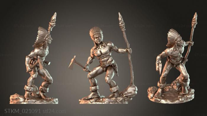 Native American Figure Warrior